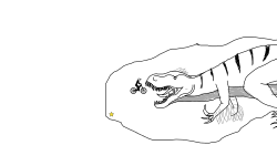 Custom dinosaur