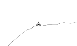 Extreme Downhill Mountain ride