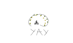 hold left and up :-)