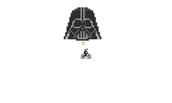 Darth Vader pixel art