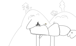 Dino ,horrible back drop?