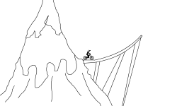 mountain and helicopters