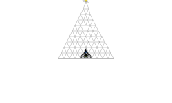 Triangle tower
