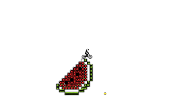 pixel watermelon