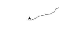 go up the mountain bish