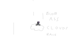 Blob a** clouds race