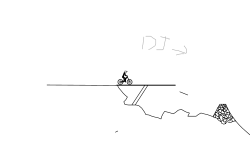 dirt jumps with canyon gap