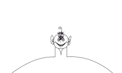 invisible tube (ignore him)