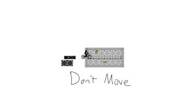 Don't move. Square art