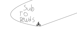 just hold the up button