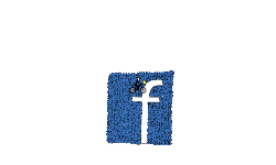 Facebook logo art