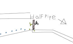 Half Pipe (Kind of)