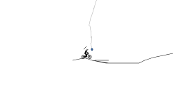 upwards auto+following lines