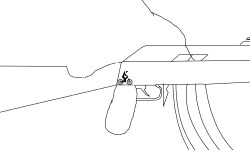AK-47 drawing