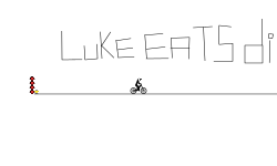 Luke eats "hotdogs"