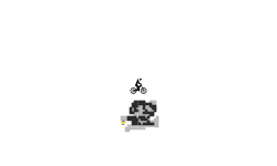 Pixelated Mario