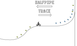MTB track + Halfpipe