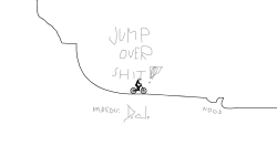 Jump over s**t