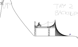 MTB long jumps track (dirt)