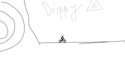 Rider Attempts to Descend