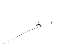 Downhill Fall (hold nothing)