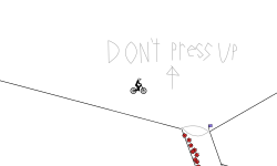 Don't press up