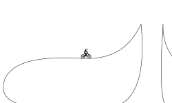 Go with the flow, not up.