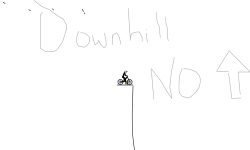 Smooth Downhill (No up arrow)