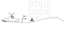 bike chase