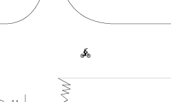 3D sideways half pipe