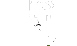 press shift