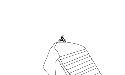 Random downhill shoe