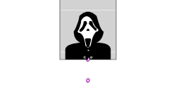 Ghost-Face Drawn