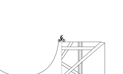 half pipe and jumps