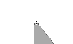 very hard downhill