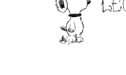 Snoopy Drawing
