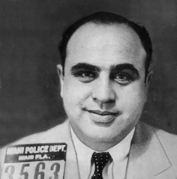 A mugshot of Al Capone