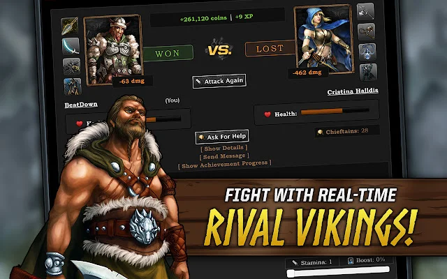 Viking Clan PvP fight