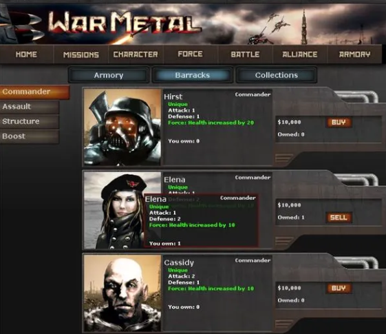 War Metal gameplay