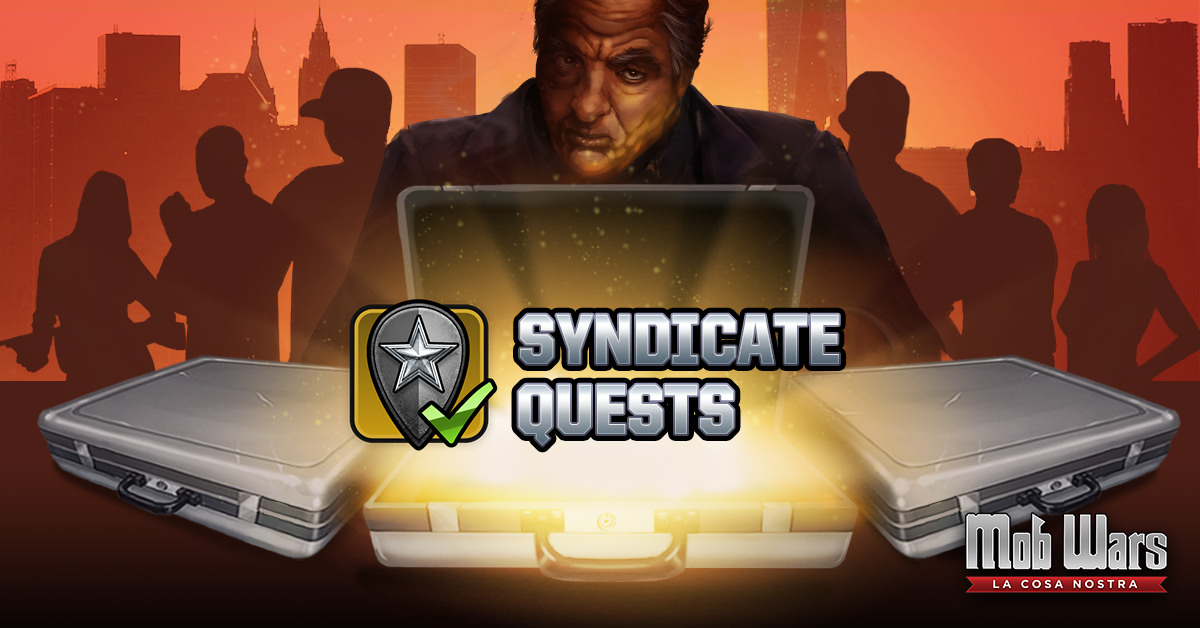 mob wars lcn syndicate quest banner