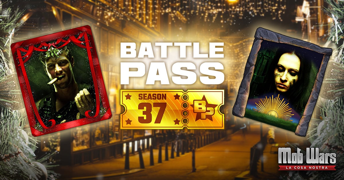 Mob Wars LCN Season 37 Battle Pass Banner