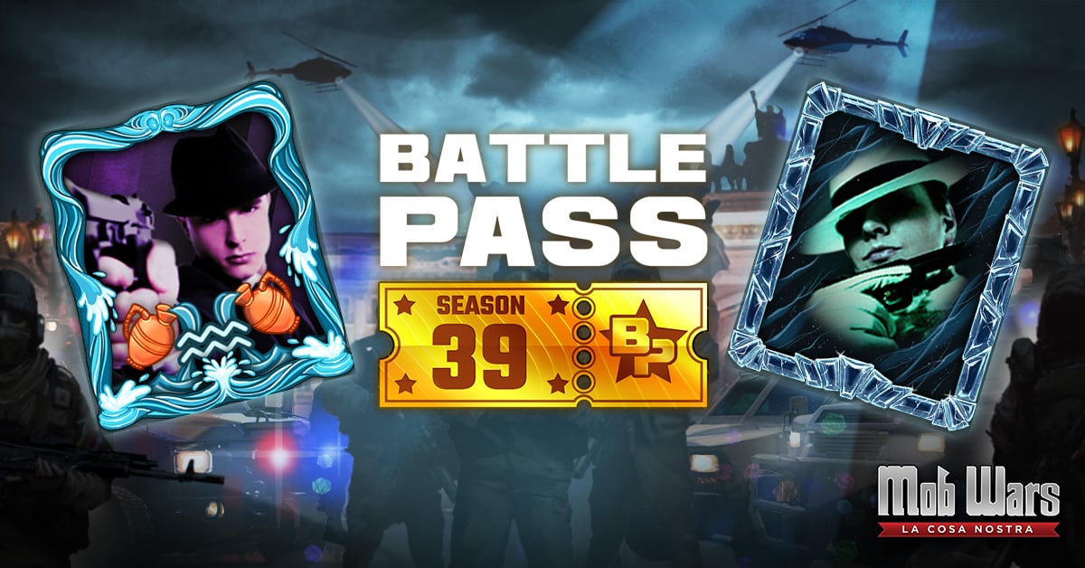 Mob Wars LCN Battle Pass season 39 banner