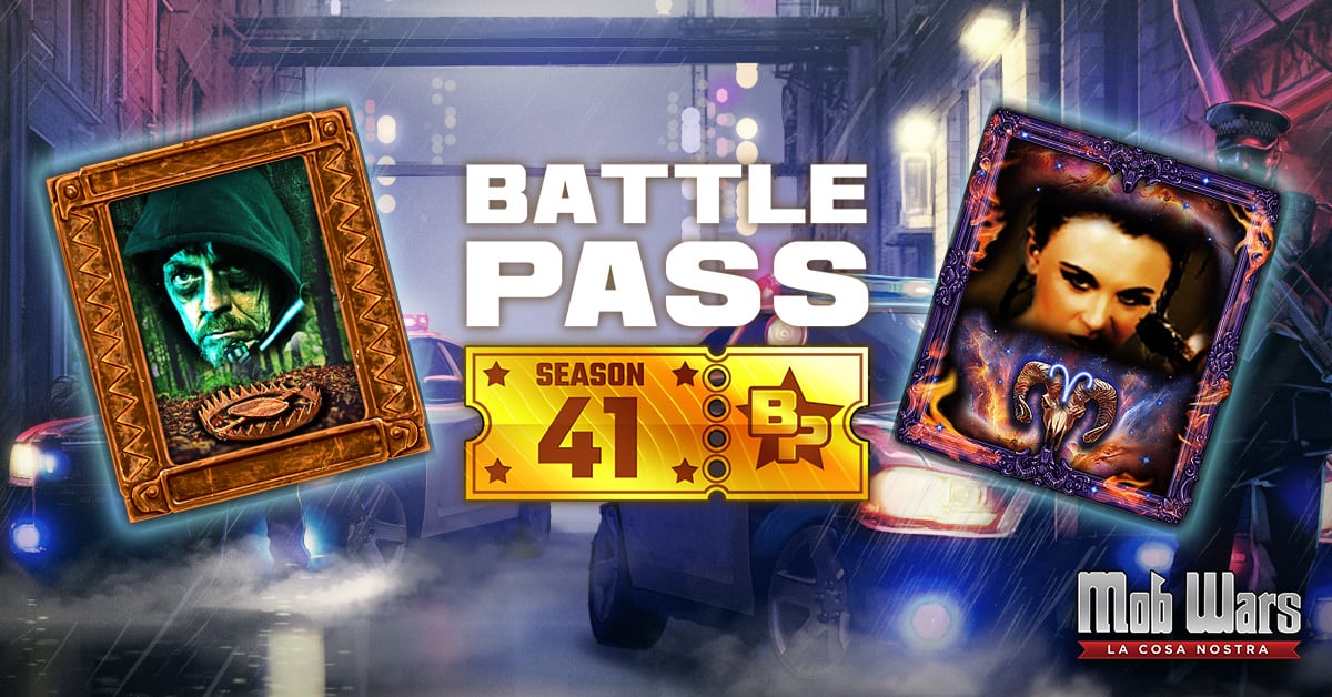 Mob Wars LCN Battle pass season 41 banner