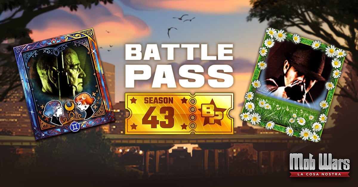 Mob Wars LCN Battle Pass Season 43 Banner