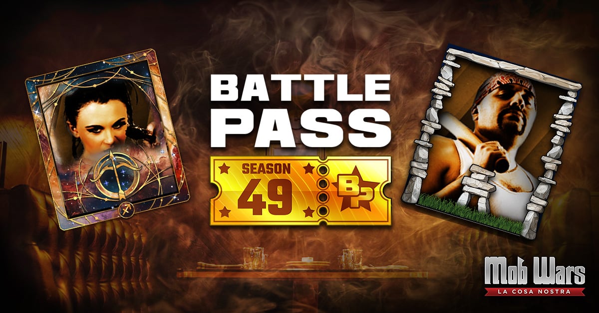 Mob Wars LCN Battle Pass Season 49 Banner