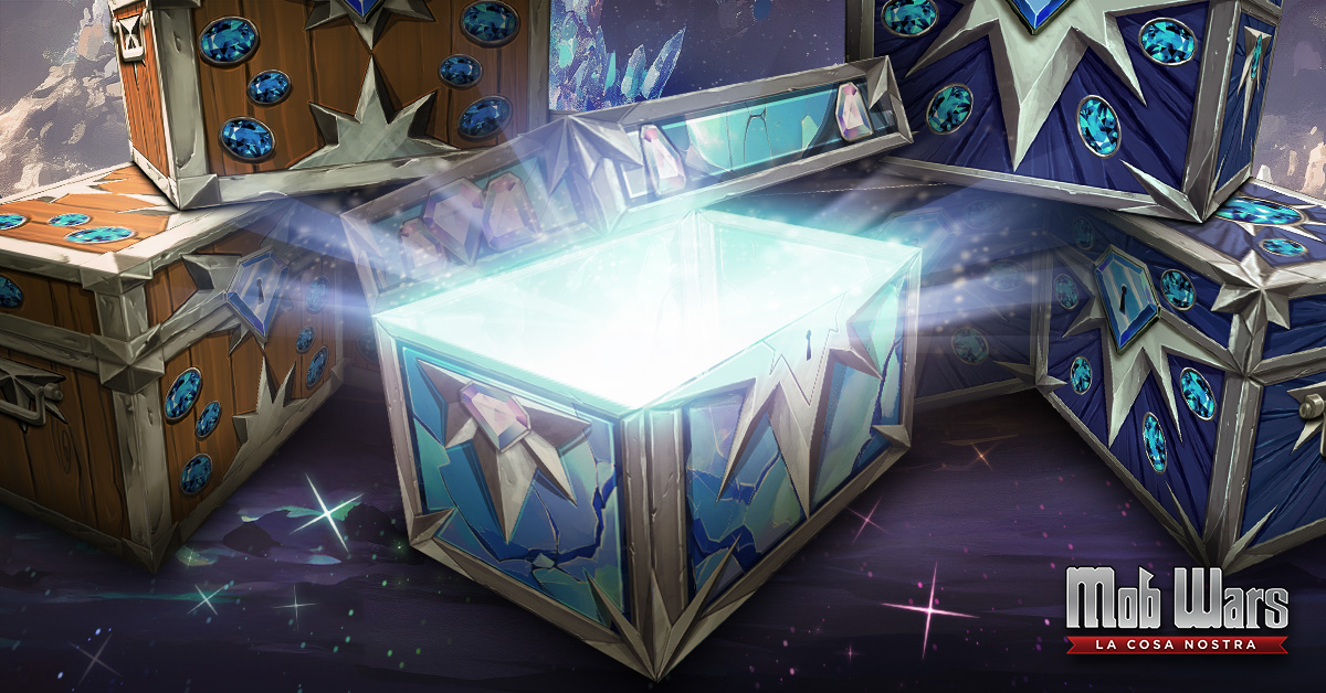 Mob Wars LCN Gemstone Crate Banner