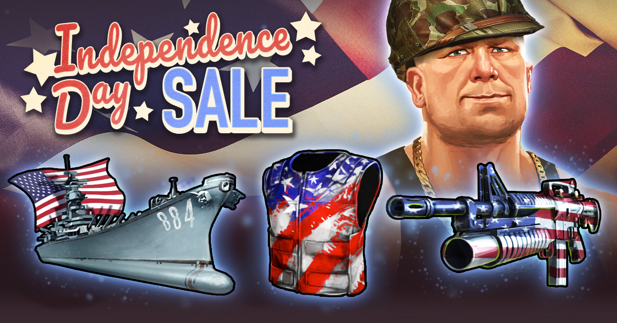 mob wars lcn independence day sale banner