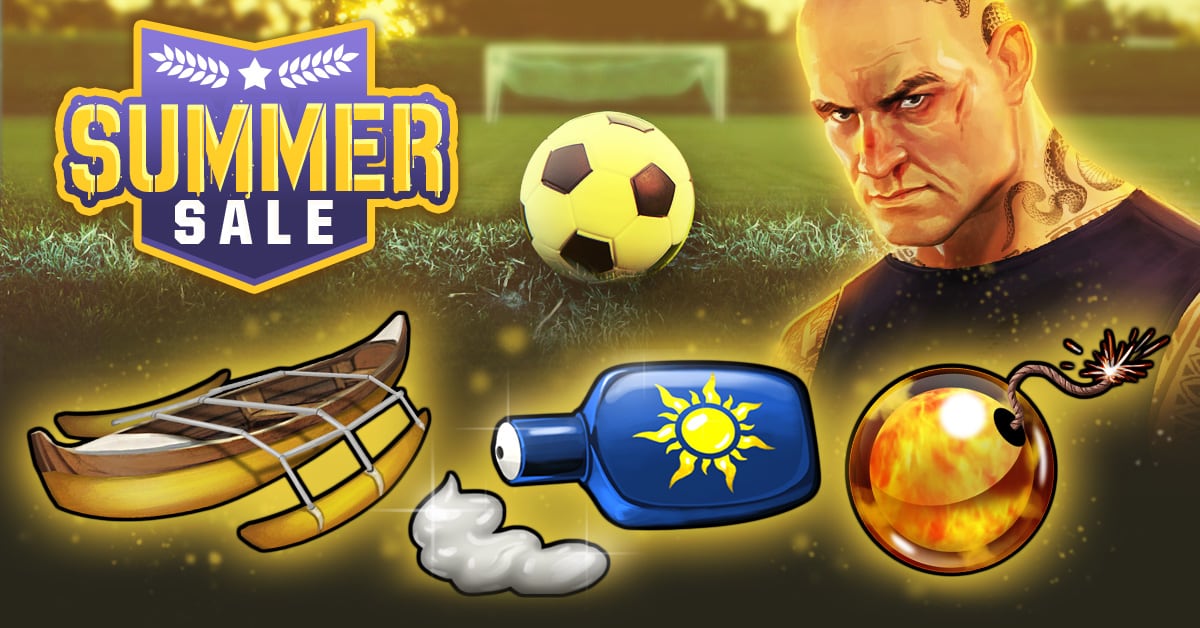 Mob Wars LCN Summer Sale Banner