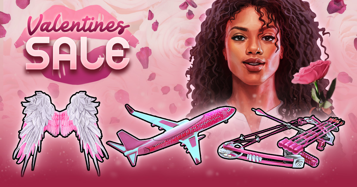 Mob Wars LCN Valentine's Day Sale Banner