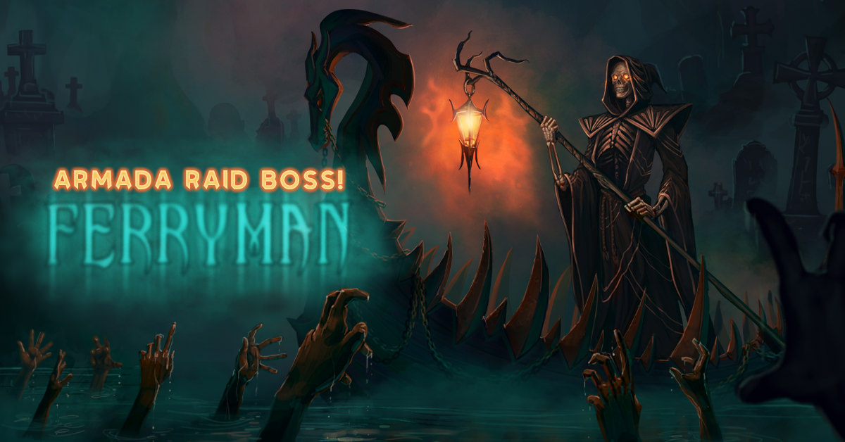 Pirate Clan Armada Raid Boss Banner Ferryman